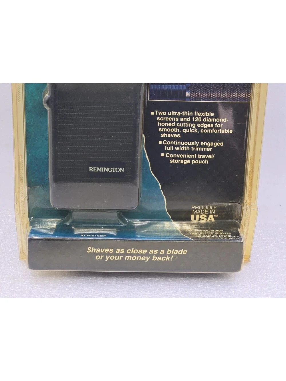 Vintage Remington Micro Screen Cord Shaver XLR-810BP Made In USA NOS
